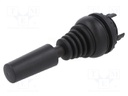 Switch: joystick; Stabl.pos: 2; 22mm; black; Illumin: none; IP66