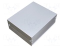 Enclosure: multipurpose; X: 300mm; Y: 367mm; Z: 134mm; aluminium