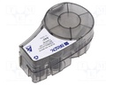 Heat shrink sleeve; 2.13m; white; Character colour: black