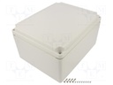 Enclosure: multipurpose; X: 200mm; Y: 250mm; Z: 130mm; Ritec; IP65