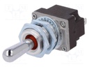 Switch: toggle; Pos: 3; SP3T; (ON)-OFF-(ON); 5A/28VDC; -40÷85°C