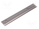 Single rail; aluminium; Ø: 10mm; L: 1000mm; DryLin® W; Shape: round