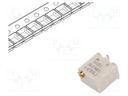 Potentiometer: mounting; horizontal,multiturn; 10kΩ; 250mW; SMD