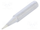 Tip; conical sloped; 4mm