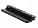 Screw bridge; Application: ZUG-2,5; ways: 10; black