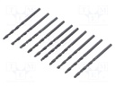 Tool accessories: drill set; Application: metal,plastic; Pcs: 10