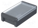 Enclosure: multipurpose; X: 125mm; Y: 231mm; Z: 60mm; BOCUBE; UL94V-0