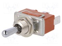 Switch: toggle; Pos: 3; SP3T; ON-OFF-(ON); 15A/250VAC; 15A/30VDC