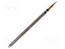 Tip; chisel,elongated; 2.5mm; for soldering station; GT-HP-T6C