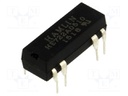 Relay: reed; DPST-NO; Ucoil: 5VDC; max.200VDC; Rcoil: 200Ω; 125mW