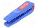 Stripping tool; 10mm2,16mm2; Wire: coaxial; 125mm