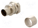 Strain relief; crimped; 8.5mm
