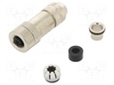 Plug; M12; PIN: 4; female; A code-DeviceNet / CANopen; for cable