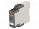 Timer; 0,05s÷300h; DPDT; 24÷240VAC; 24÷48VDC; DIN; -20÷60°C; IP20