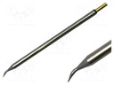 Tip; bent conical; 0.4mm; 366°C; for soldering station