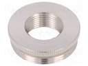 Reduction of threads for glands; Int.thread: PG13,5; brass