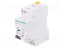 RCBO breaker; Inom: 10A; Ires: 300mA; Max surge current: 250A; DIN