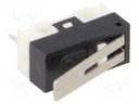 Microswitch SNAP ACTION; with lever; SPDT; 1A/125VAC; ON-(ON)
