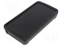 Enclosure: multipurpose; X: 90mm; Y: 200mm; Z: 34mm; BoPad; ABS; black