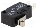 Microswitch SNAP ACTION; with lever (with roller); SPDT; Pos: 2