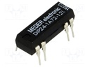 Relay: reed; SPST-NO; Ucoil: 24VDC; 1A; max.200VDC; max.200VAC; PCB