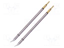 Tip; bent conical; 0.4mm; 357°C; for soldering station