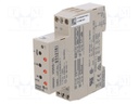 Timer; 0,1s÷120h; SPDT; 250VAC/5A; Usup: 24÷230VAC; 24÷48VDC; DIN