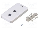 Enclosure: for remote controller; X: 39mm; Y: 71mm; Z: 11mm