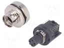 Socket; M12; PIN: 4; female; D code-Ethernet; SMT; IP65/IP67; 57V; 3A