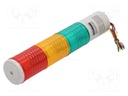 Signaller: signalling column; buzzer,continuous light; LED; IP23