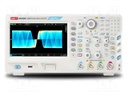 Oscilloscope: digital; Ch: 4; 350MHz; 2,5Gsps; 250Mpts; LCD TFT 8"