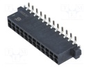 Connector: wire-board; female; PIN: 12; 2.54mm; SMT; socket; 6A