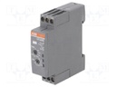Timer; 0,05s÷100h; SPDT; 24÷240VAC; 24÷48VDC; DIN; -20÷60°C; IP20
