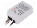 Power supply: switched-mode; LED; 45W; 54÷90VDC; 500mA; 90÷295VAC