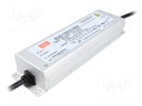 Power supply: switched-mode; LED; 150.15W; 72÷143VDC; 1050mA; IP67