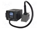 Hot air soldering station; digital; 1000W; 100÷500°C; 1÷100l/min