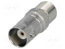 Adapter; BNC socket,F socket