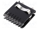 Heatsink: extruded; U; TO218,TO220,TO247; black; L: 44.5mm; 2.3°C/W