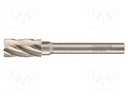 Rotary burr; Ø: 12mm; L: 70mm; metal; Working part len: 25mm