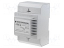 Transformer: safety; 50VA; 500VAC; 230V; IP30; Mounting: DIN; 1.1kg