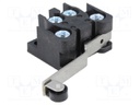 Microswitch SNAP ACTION; with lever (with roller); 6A/400VAC