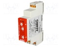 Timer; 0,1s÷100h; DPDT; 250VAC/8A; 12÷240VAC; 12÷240VDC; DIN; PIN: 9