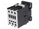 Contactor: 3-pole; NO x3; 24VAC; 32A; DIN,on panel; CEM; -25÷55°C