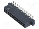 Connector: wire-board; female; PIN: 11; 2.54mm; SMT; socket; 6A