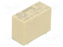 Relay: electromagnetic; Ucoil: 12VDC