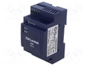 AC/DC DIN Rail Power Supply (PSU), ITE, 1 Output, 30 W, 15 VDC, 2 A