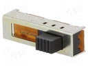 Switch: slide; Pos: 5; 0.3A/30VDC; Mounting: PCB,THT; -10÷85°C; 20mΩ