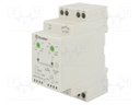 Twilight switch; IP20; 230VAC; DPST-NO; 35x88.8x60.8mm; DIN