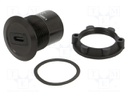 Adapter; USB A socket,USB C socket; USB 3.0,USB 3.1; Thread: M22