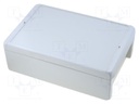 Enclosure: multipurpose; X: 170mm; Y: 271mm; Z: 90mm; BOCUBE; ABS